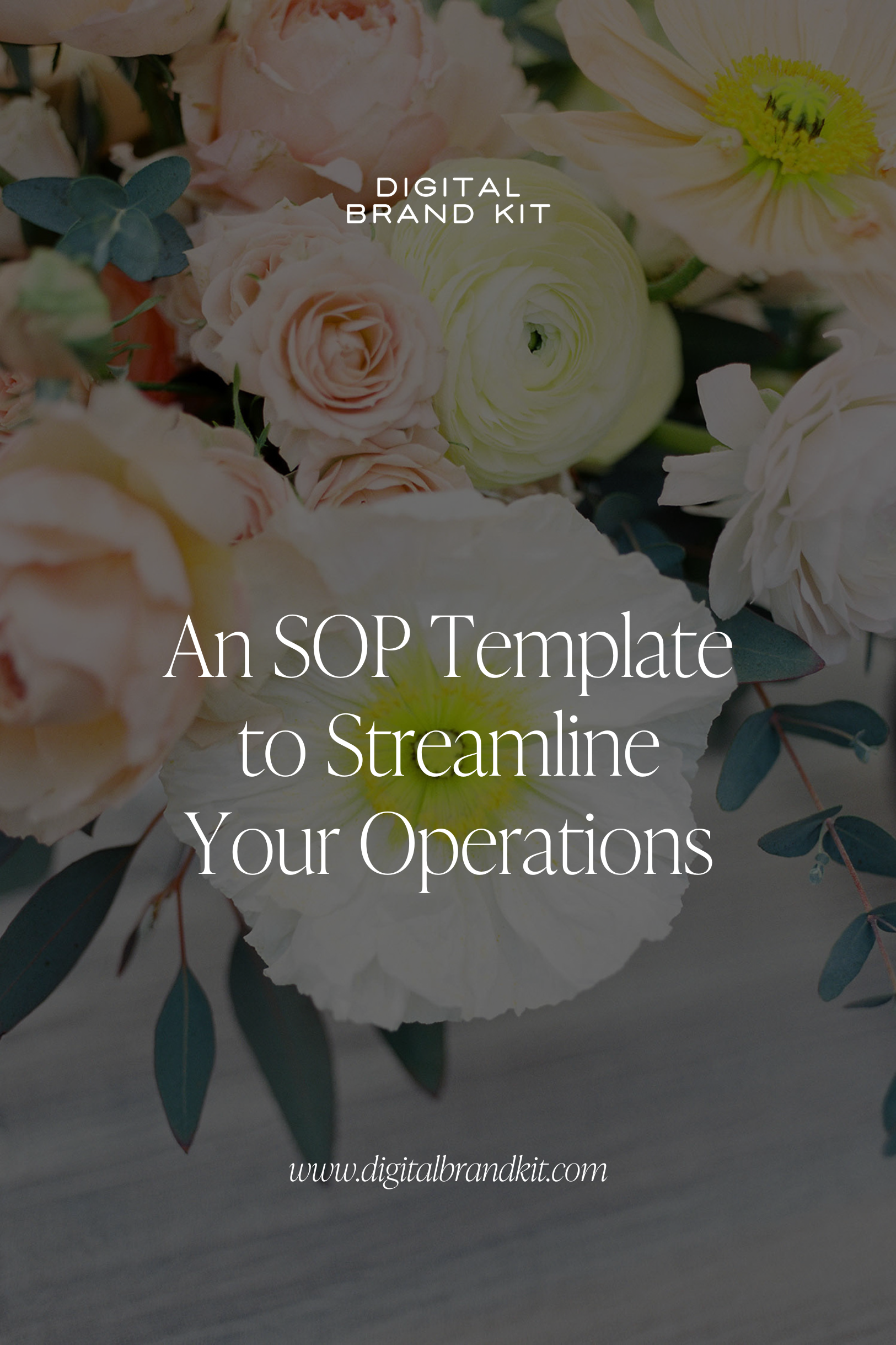 An SOP template to streamline your operations 