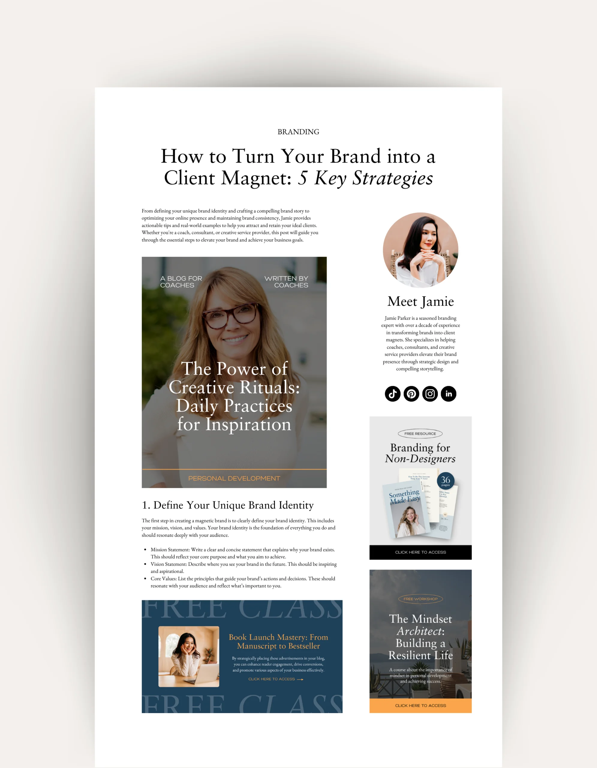 Blog Kit