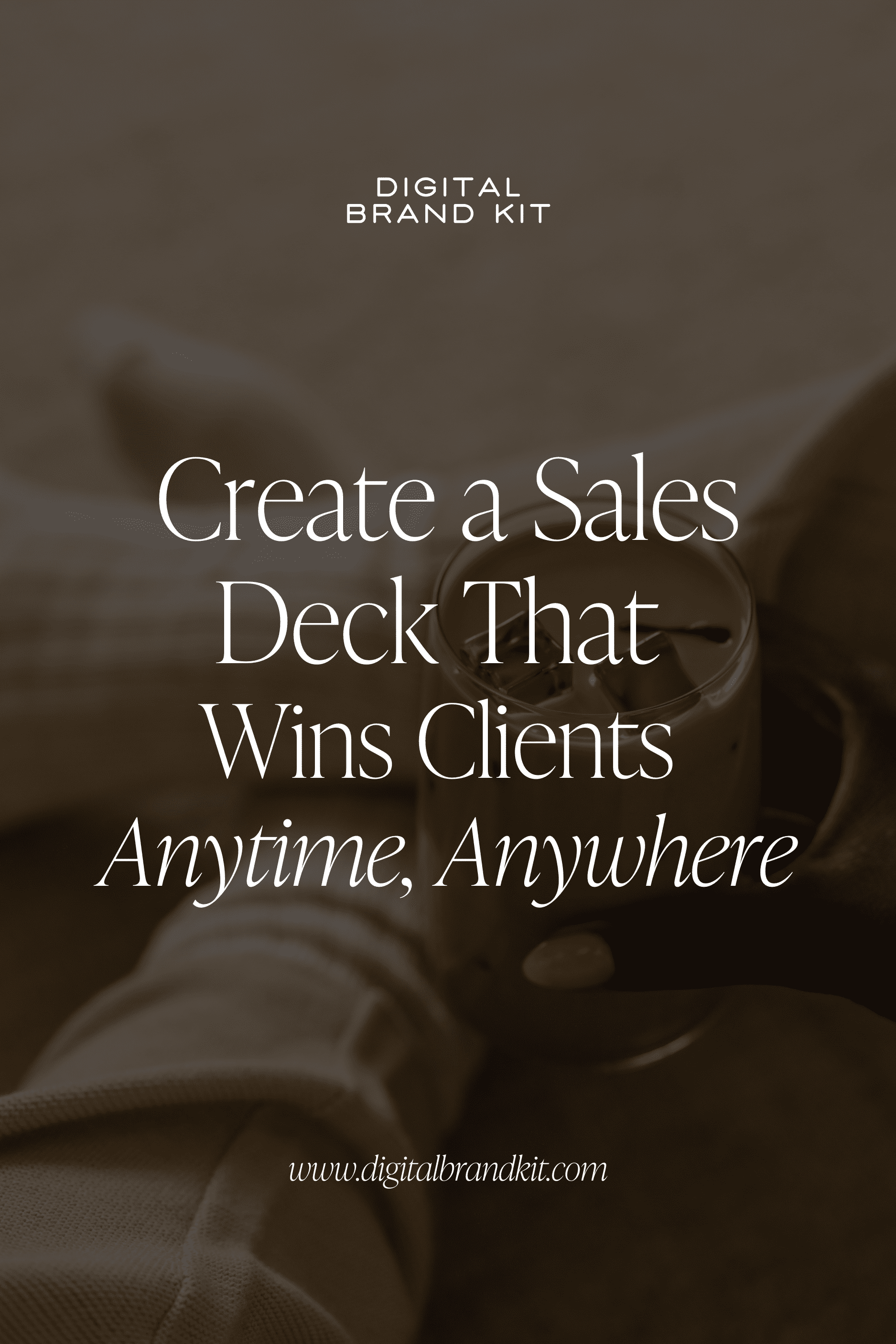 Create a Sales Deck that wins you clients anytime, anywhere